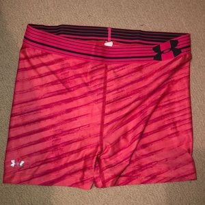 Under Armour spandex.